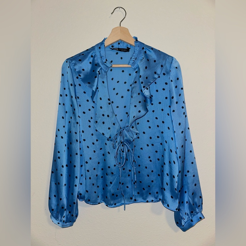 Zara Polkadot Top
